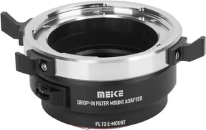 MK-PLTE-C Drop-in Filter Manual Focus Mount Adapter For PL-Mount To Sony E Mount - Picture 1 of 6
