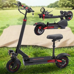 Electric Scooter 48v 800W For Adult 10"Off Road Fat Tires Fast Speed USA MAX hDy - Picture 1 of 15