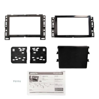Metra - Dash Kit for Select 2005-2020 GM Vehicles - Black - Image 1 of 3