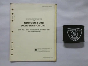 GENERAL DATACOMM GDC GSU-500B DATA SERVICE UNIT OPERATING INSTALLATION MANUAL - Picture 1 of 5