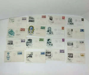 Lot of 16 , 1951-53-55-59-60 First Day of Issue Stamps on envelopes, boy Scouts - Picture 1 of 10