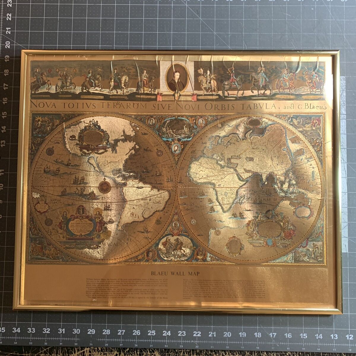 Blaeu Map In Reproduction Antique Maps, Atlases & Globes for Blaeu Map In Reproduction Antique Maps, Atlases & Globes for