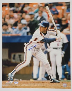 Lenny Dykstra Signed 16x20 New York Mets PSA 843 - Picture 1 of 3
