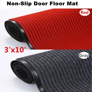 300*90cm Non-Slip Rubber Mat Kitchen Door Floor Mat Area Rug Carpet Anti-Oil - Picture 1 of 20