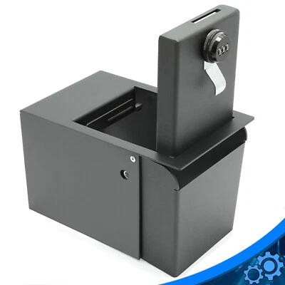 1x Center Console Safe Box Black for Ford Explorer 2011-2019 SUV Foto 1 de 4