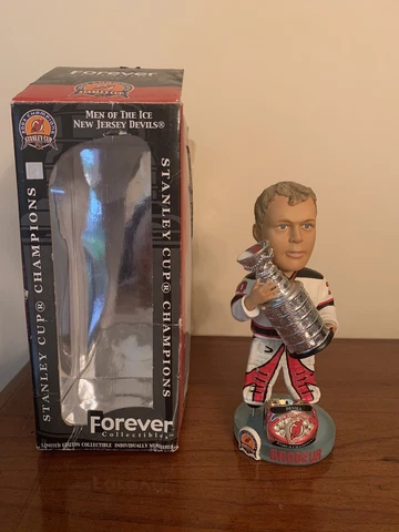 2003 Stanley Cup Martin Brodeur New Jersey Devils Bobblehead IN BOX RARE! READ!! Cover
