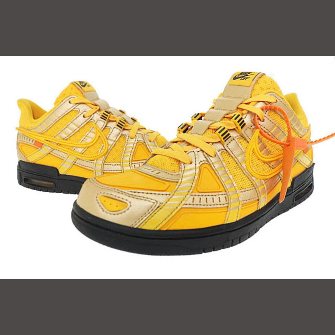 Nike Off-White x Air Rubber Dunk University Gold for Sale Nike Off-White x Air Rubber Dunk University Gold for Sale