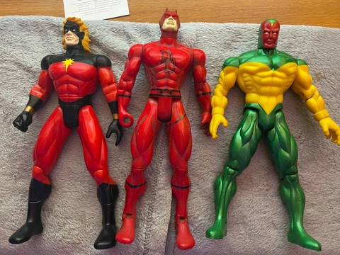 Toy Biz Action Figure SET OF 4/1996-1997 Cover