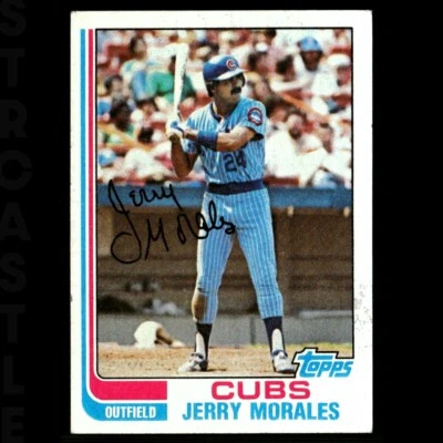 1982 Topps - Jerry Morales #33 Chicago Cubs ⚾ Baseball Card - Image 1 of 3