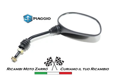 Specchietto retrovisore lato destro specchio originale per Piaggio Typhoon Storm - Immagine 1 di 4