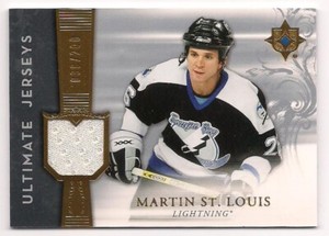 Martin St. Louis 06-07 Upper Deck Ultimate Game Used Jersey /200