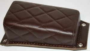 P Bloc Siège Marron Foncé Pour Tôt Modèle Britannique Motos - Photo 1/6