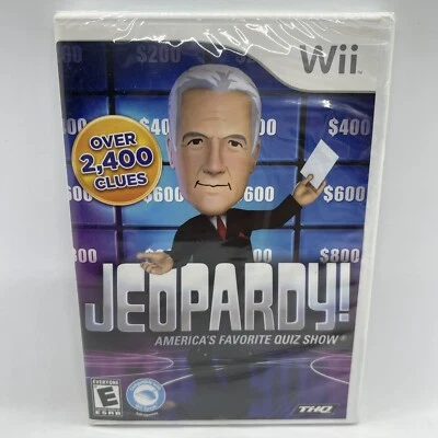 Jeopardy! America’s Favorite Quiz Show (Nintendo Wii, 2010) Brand New Sealed  - Image 1 of 3