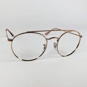 RAY-BAN eyeglasses ROSE GOLD ROUND PILOT glasses frame MOD: RB3647-N 9069/A5 - Picture 1 of 11
