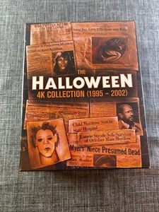 NEW- Halloween Collection 4K + Blu-ray 1995 - 2002 8 Discs Scream Factory Horror - Picture 1 of 3