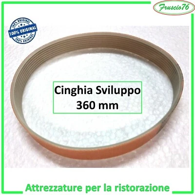 MAGADYNE CINGHIA PER AFFETTATRICE RICAMBI AFFETTATRICI TB2-360 8 NERVATURE MEGADYNE 16mm