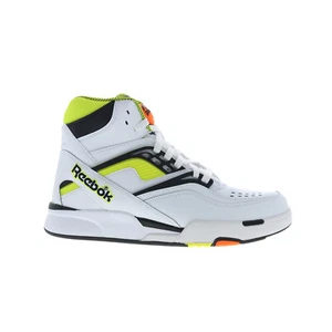 Reebok Pump TZ Mens White Leather Lace Up Lifestyle Sneakers Shoes - Picture 1 of 8