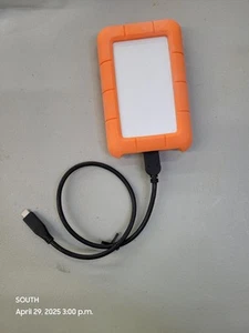 LaCie Rugged USB-C 4TB External Hard Drive Portable HDD – USB 3.0, Drop Shock... - Picture 1 of 3