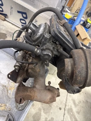 MG MGB 1975-80 • Colector de admisión y escape original #CAM 1314. Usado. KMG1468 Foto 1 de 4