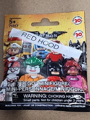 LEGO 71017 Batman Película Serie 1 Minifigura Capucha Roja Foto 1 de 3