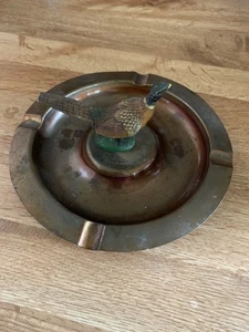 Vintage Pheasant Ashtray, Please Look At All Pictures. - Picture 1 of 9