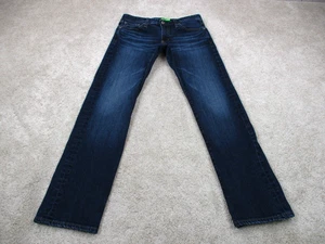 AG Adriano Goldschmied Jeans Mens 31x30 Blue Graduate Tailored Dark Denim USA - Picture 1 of 11