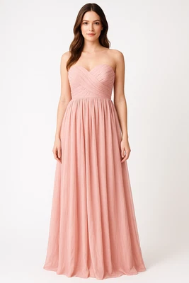 AZAZIE Convertible Formal Dress - Dusty Rose, Approximate Size 12 - Image 1 of 4