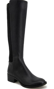 Kenneth Cole Levon kniehohe Lederstiefel schwarz Größe 8,5 - Bild 1 von 4