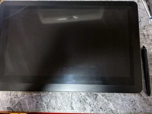Wacom Cintiq Pro DTH1620 16" Graphic LCD Tablet Black Display Used Good Working - Photo 1/8