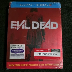 Evil Dead Target Exclusive Steelbook Blu Ray Sealed OOP Fede Alvarez 2013 - Picture 1 of 3