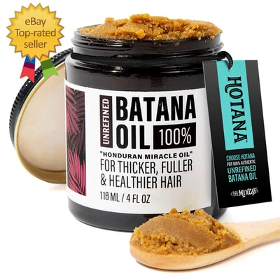 100% Natural Unrefined Batana Hair Oil for Hair Growth, Organic, From Honduras - Image 1 of 4