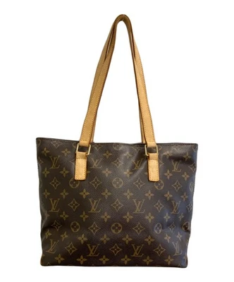 LOUIS VUITTON Brown M51148 Shoulder Tote Bag Interior pocket × 2 SK0198 - Image 1 of 4