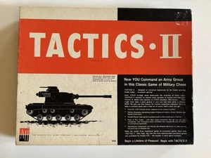 Vintage 1973 Tactics II Brettspiel Avalon Hill WWII Kriegsspiel #502 komplett - Bild 1 von 7