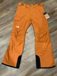 NUEVO CON ETIQUETAS Pantalones Aislados The North Face Freedom Cuero Marrón Tabla de Nieve Esquí Hombres Talla M - Imagen 1 de 10