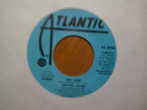 PROMO ATLANTIC 45 RECORD/TWISTED SISTER/HOT LOVE/1987 METAL NR MINT - Picture 1 of 2
