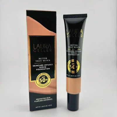 Laura Geller Better Than Block Skincare-infused Serum Foundation GOLDENM 1,48 oz - Imagem 1 de 4