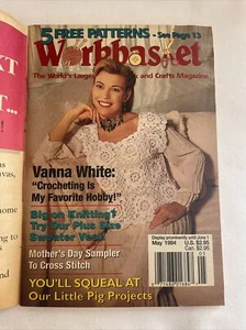 1994 Mai THE WORKBASKET Magazin, VANNA WHITE, Little Pig Projects (MH107) - Bild 1 von 3