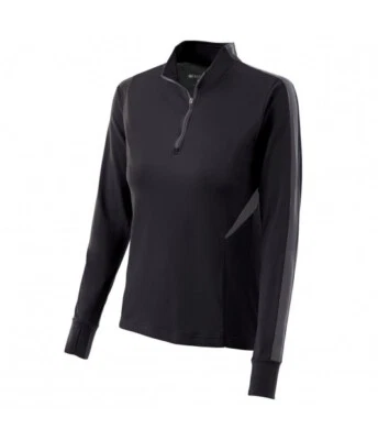 TOP DE ENTRENAMIENTO DE TORSIÓN HOLLOWAY PARA MUJER-- GRANDE, NEGRO/GRAFITO, NUEVO CON ETIQUETAS Foto 1 de 2