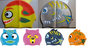 Beco 7394-98 Silikon Schwimmhaube Kids Motiv Badekappe silicon swimming cap - Picture 1 of 7