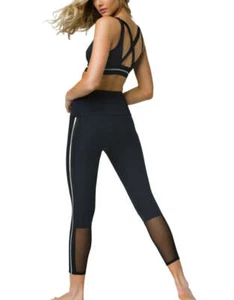 Final Sale! Onzie Hot Yoga Glow Nude Reflective Legging 2237 - Picture 1 of 8