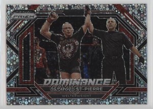 2023 Panini Prizm UFC Dominance Under Card Prizm Georges St-Pierre #15