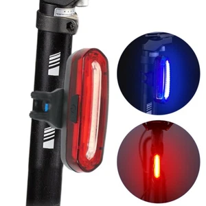 Fahrrad Rücklicht USB Wiederaufladbar Wasserdicht LED Fahrrad Radfahren Sicherheit Rückleuchte - Bild 1 von 11