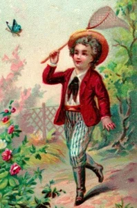 Victorian Trade Card Darlington Runk & Co Dressmakers Philadelphia Embossed M11 - Picture 1 of 3