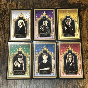 Harry Potter Clue Game Replacement Set of 6 Student Cards - Picture 1 of 9