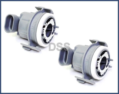 Genuine Headlight Low Beam Bulb Holders Sockets 2pcs Bmw 3-Series E46 6312838020 - Image 1 of 4