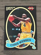 1993 American Sports Monthly Chris Webber Michigan Wolverines (Layup)