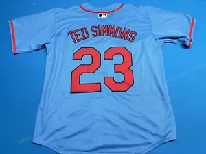 Neu Herren XXLarge Ted Simmons St. Louis Cardinals Trikot - Bild 1 von 7