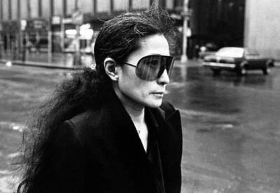 VTG Porsche Design Carrera 5620 90 Shield Black Studded Mask Kardashian Yoko Ono - Image 1 of 4