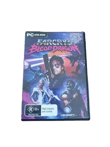 Farcry 3 Blood Dragon Poster Manual Soundtrack - Windows PC DVD ROM Game Far Cry - Picture 1 of 10