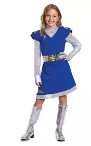 Classic Addison Alien Child Girls Costume Dress Glove NEW Zombies 3 - Picture 1 of 3